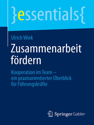 cover image of Zusammenarbeit fördern